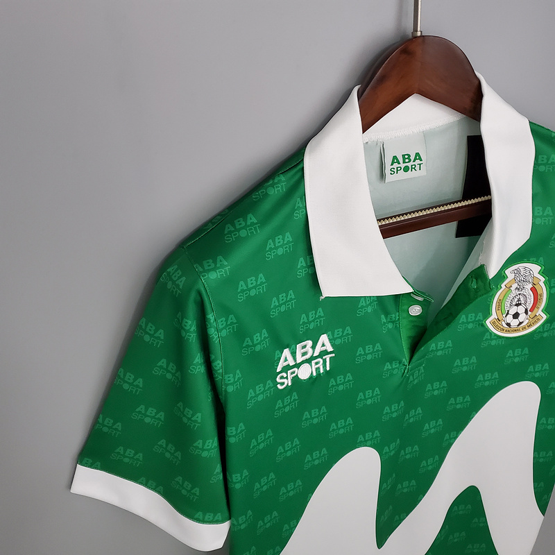 AlphaJersey-Retro Mexico 1995 Home Stadium Jersey