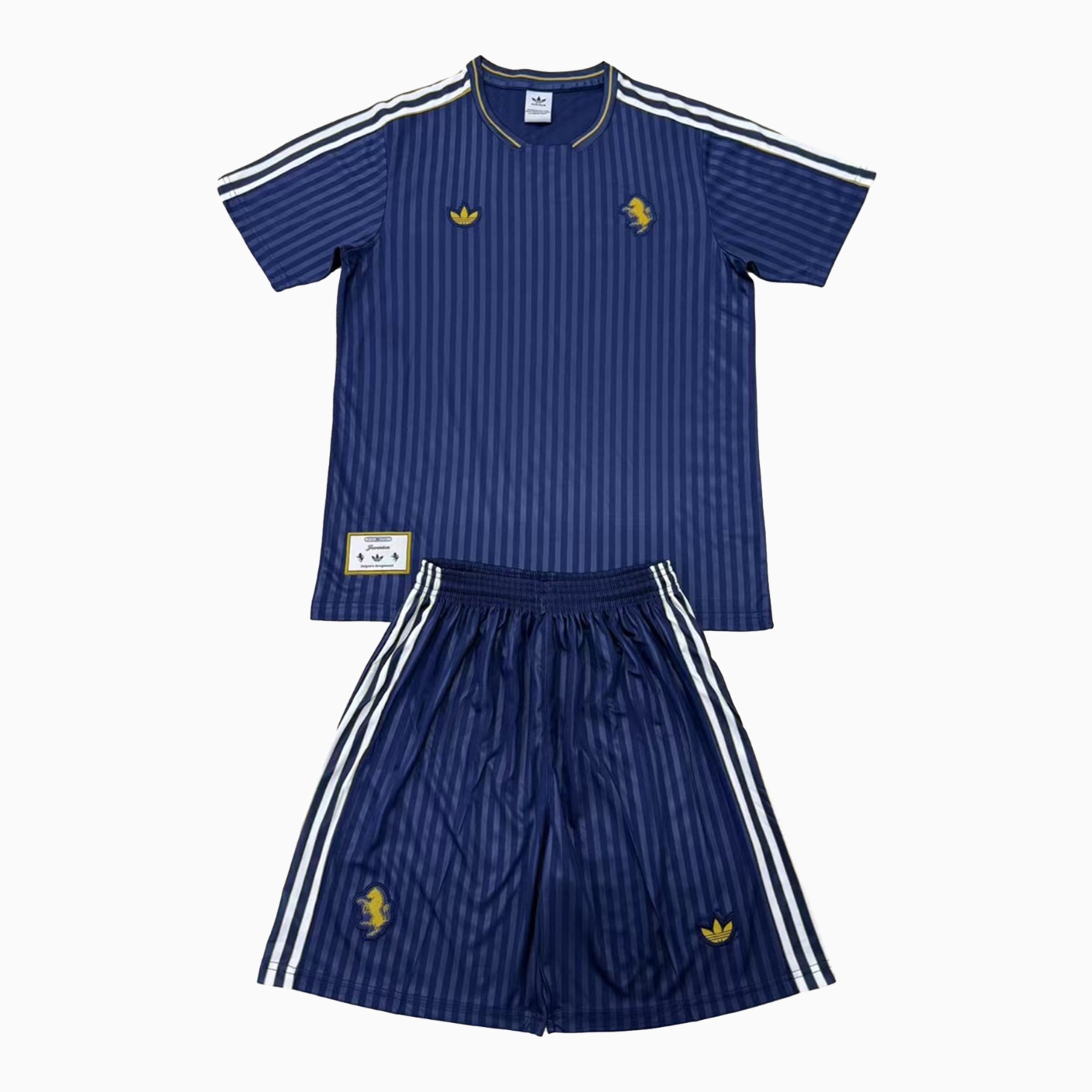 AlphaJersey-Juventus 2025 Royal Blue Icon Retro Kids Kit
