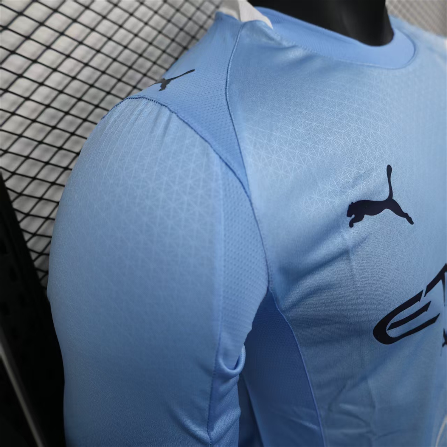 AlphaJersey-Manchester City 25-26 Home Long Sleeves Jersey - Player Version