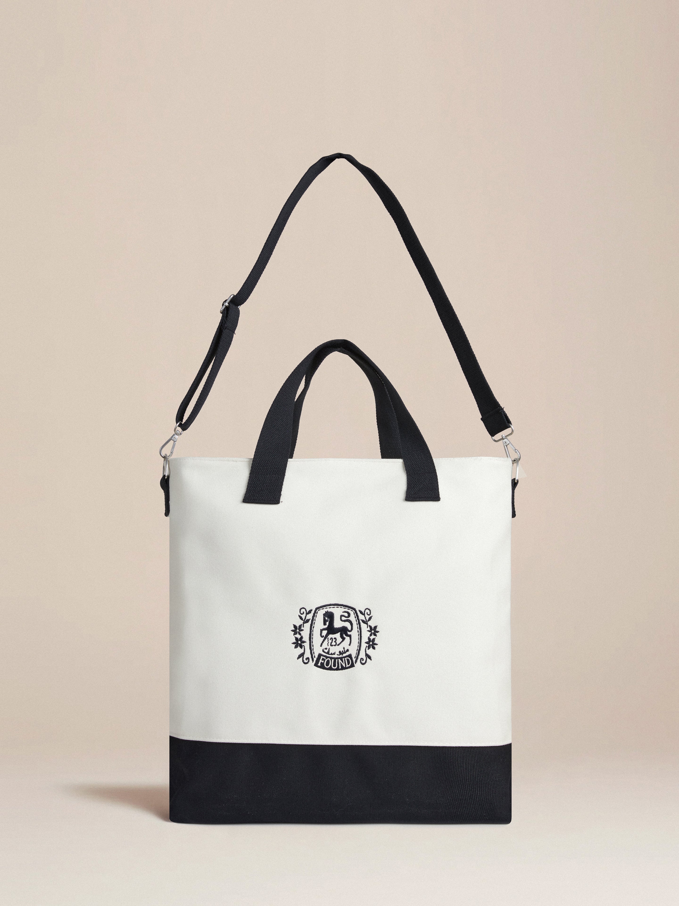 Horse Logo Crest Canvas Bag | Modern Menswear by yycbvcnbmmnbm