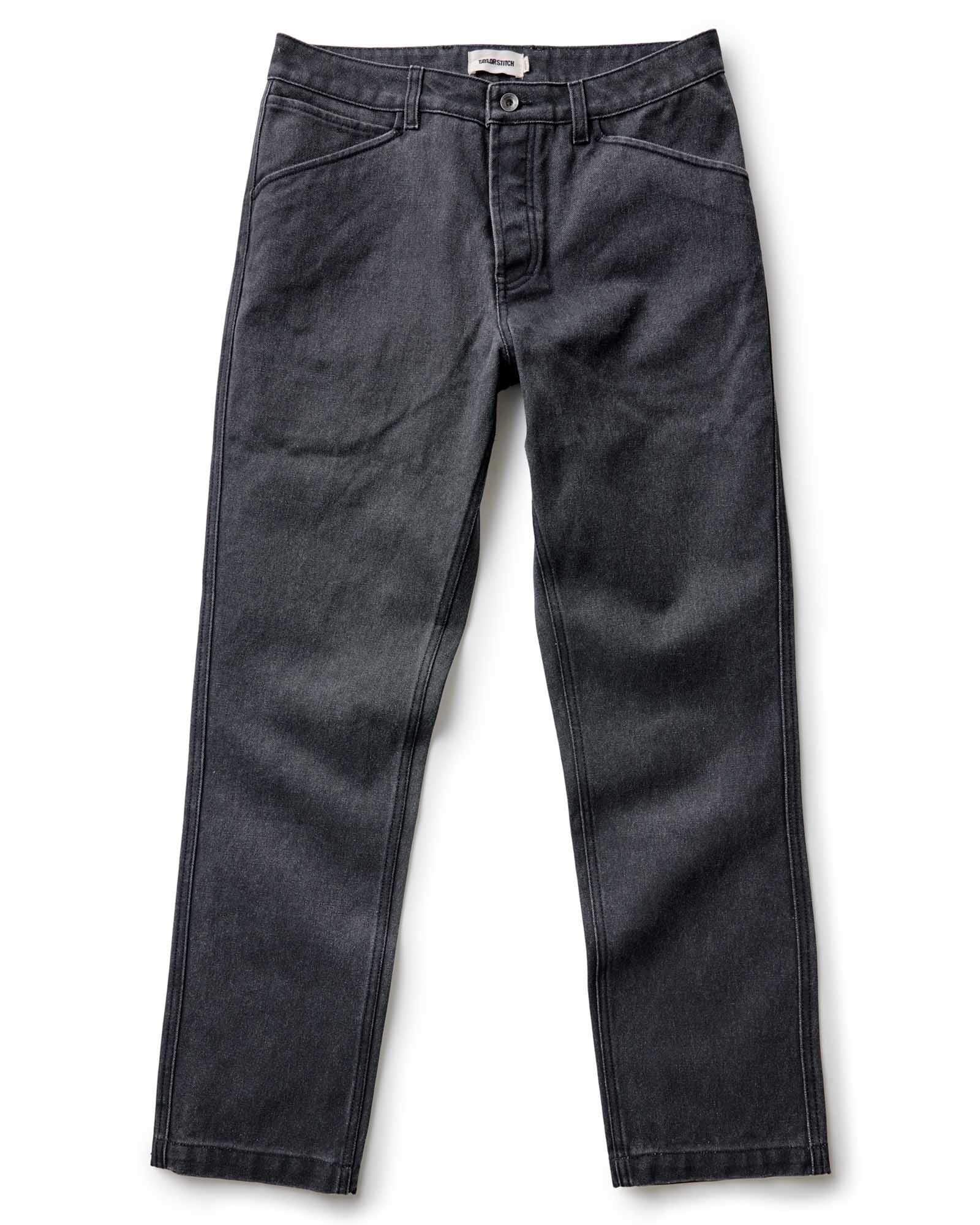 The Camp Pant in Coal Chipped Canvas | Modern Menswear by yycbvcnbmmnbm