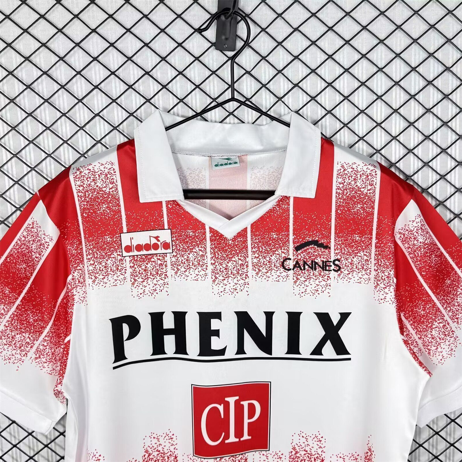 AlphaJersey-Retro AS Cannes 1991-92 Home Jersey