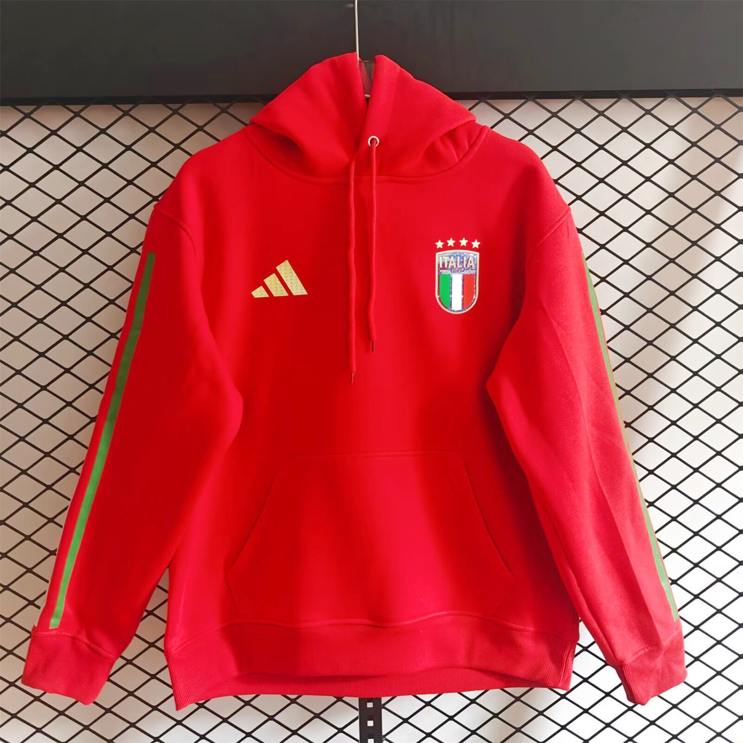 AlphaJersey-Italy 2026 Home Unisex Pullover Hoodie