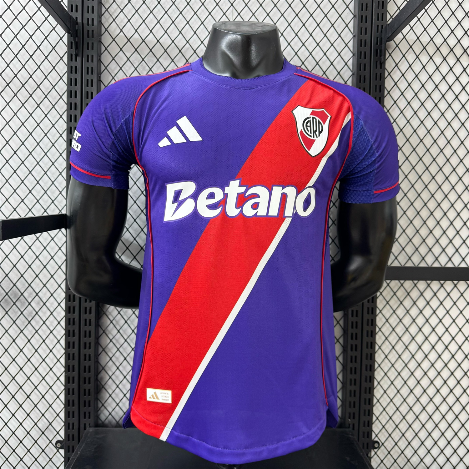 AlphaJersey-River Plate 25-26 Purple Third Jersey - Player Version
