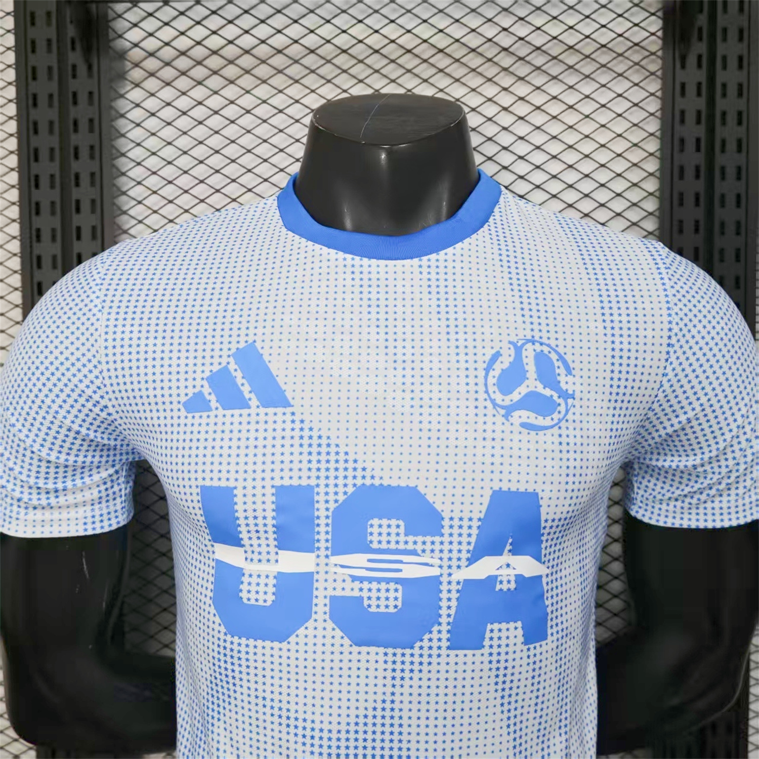 AlphaJersey-United States USA 25-26 World Cup Promotion Blue Jersey - Player Version