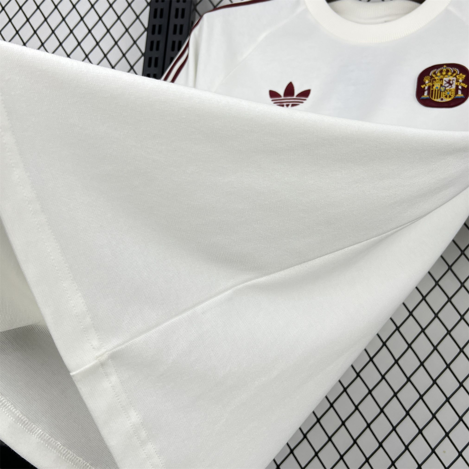 AlphaJersey-Spain 2026 Travel White Jersey - Fans Version