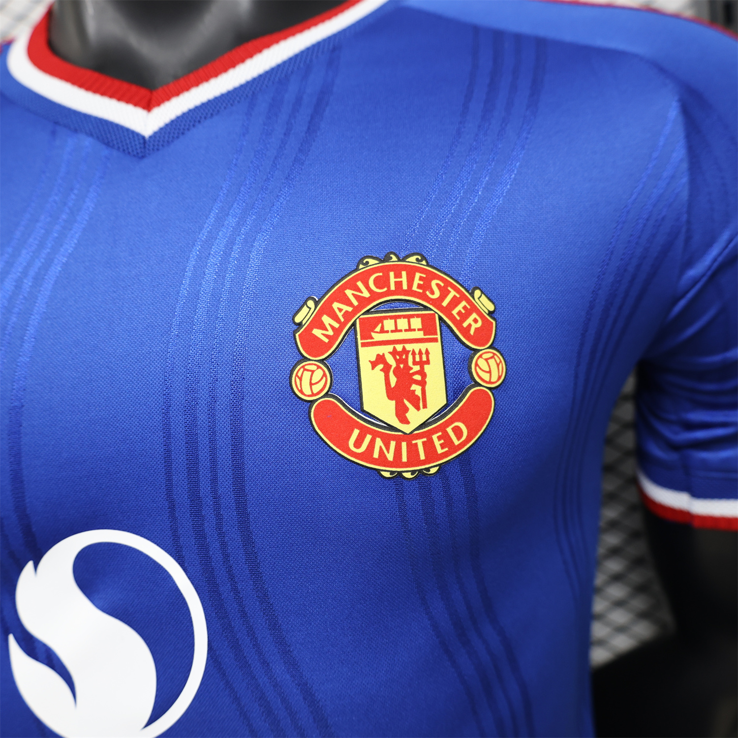 AlphaJersey-Manchester United 26-27 Snapdragon Blue Special Jersey - Player Version