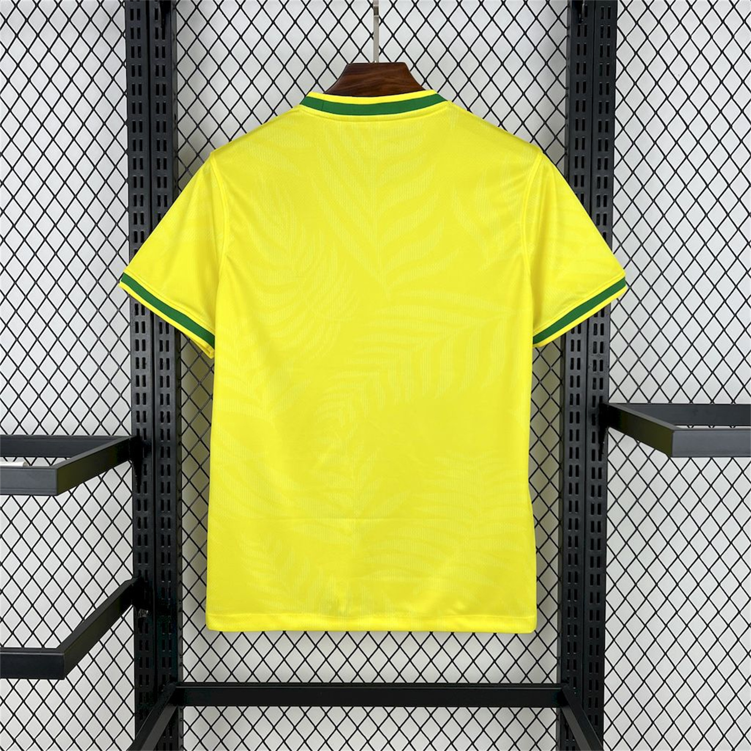 AlphaJersey-Brazil 25-26 Green Dove Yellow Jersey - Fans Version