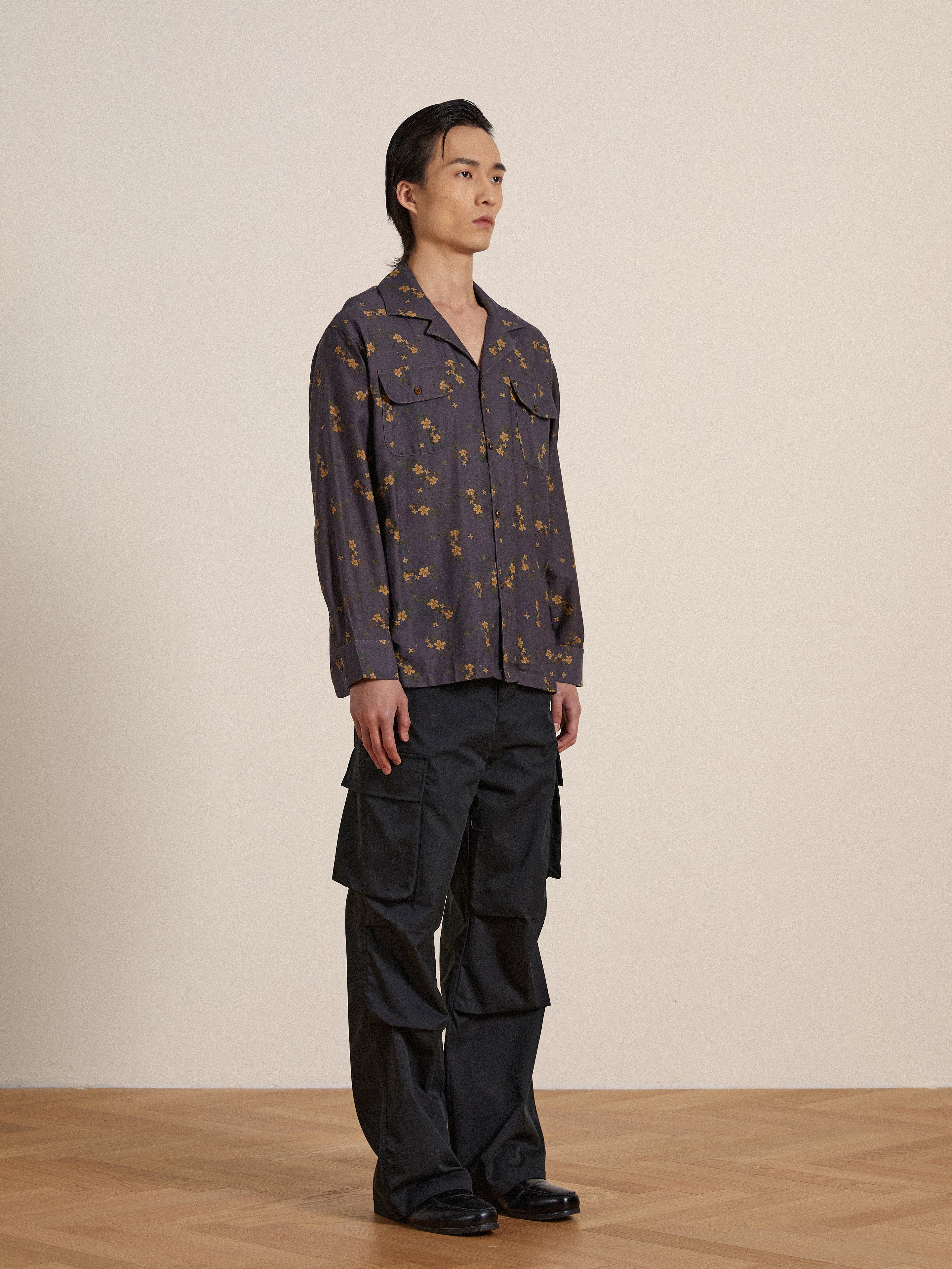 Dusty LS Camp Shirt | Modern Menswear by yycbvcnbmmnbm