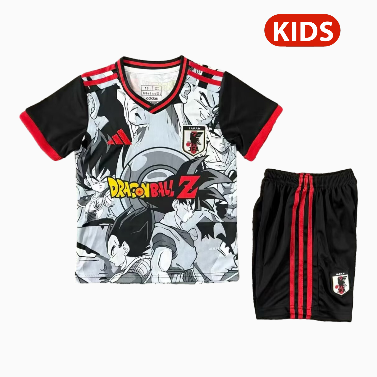 AlphaJersey-Japan 25-26 Dragon Z Comic Style Special Kids Kit