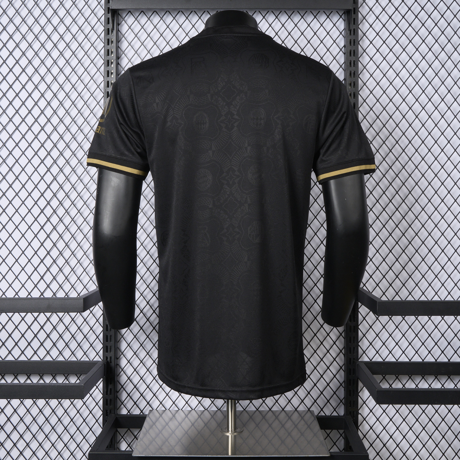 AlphaJersey-Bayern Munich 2025 Black 125th Anniversary Jersey - Player Version