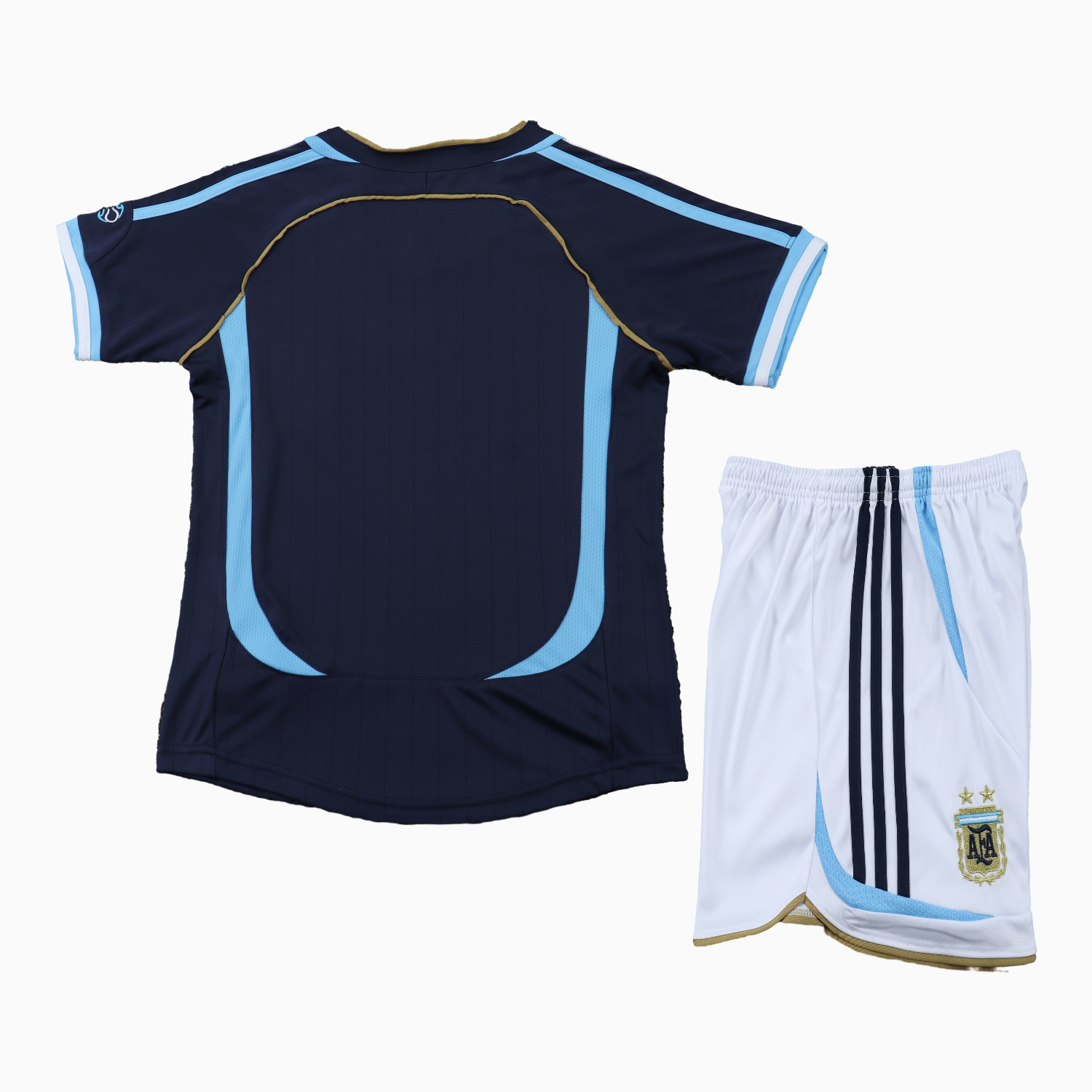 AlphaJersey-Retro Argentina 2006 Away Kids Kit