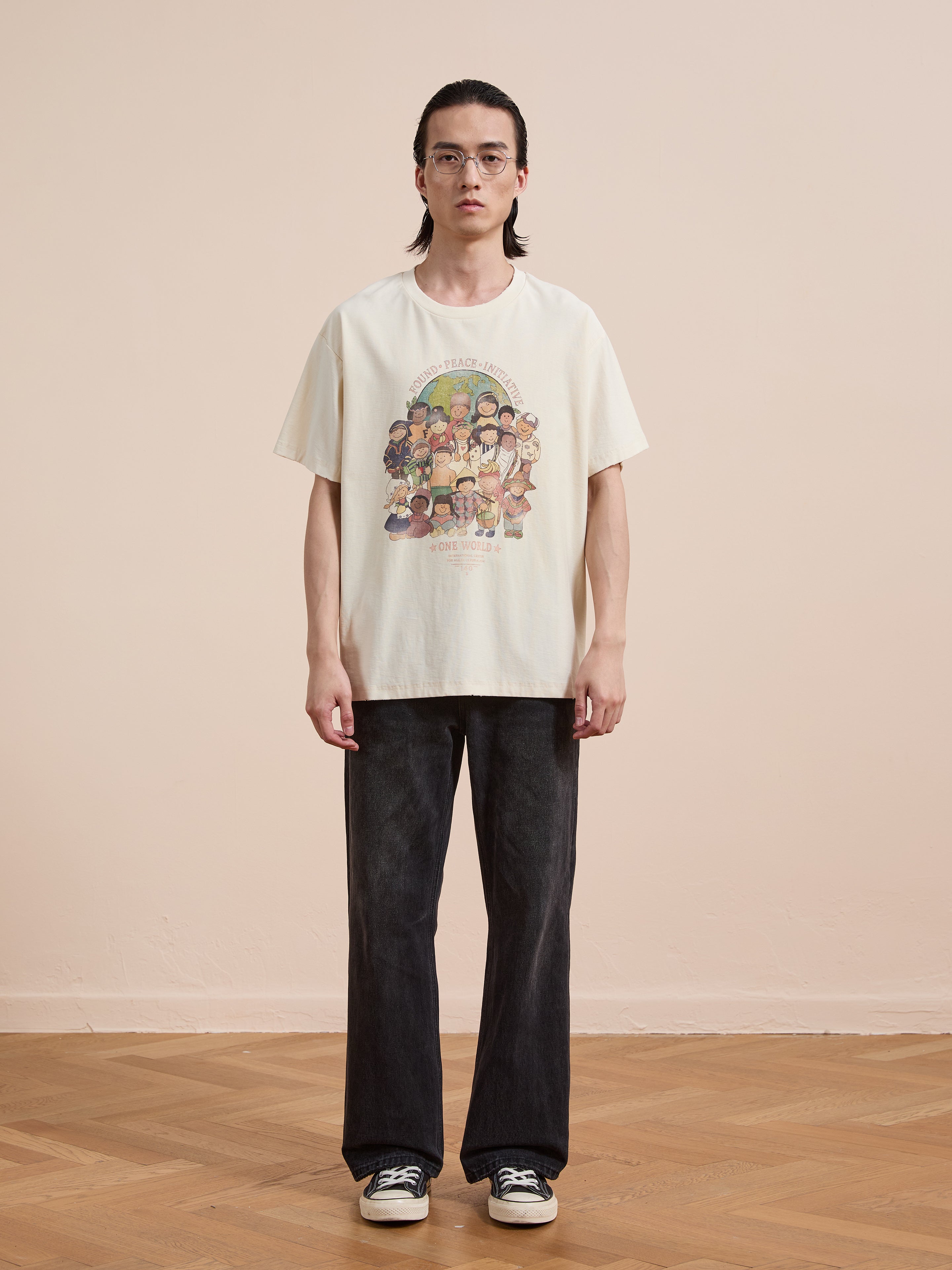One World Family Tee | Modern Menswear by yycbvcnbmmnbm