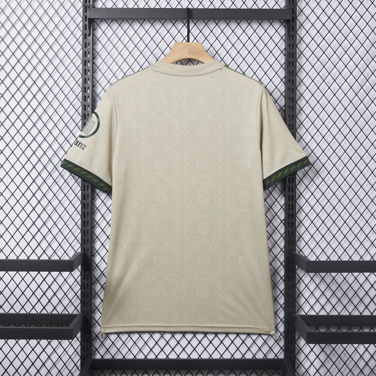 AlphaJersey-【Panda Bamboo Embroidered Version】Bayern Munich 25-26 Oktoberfest Jersey - Fans Version