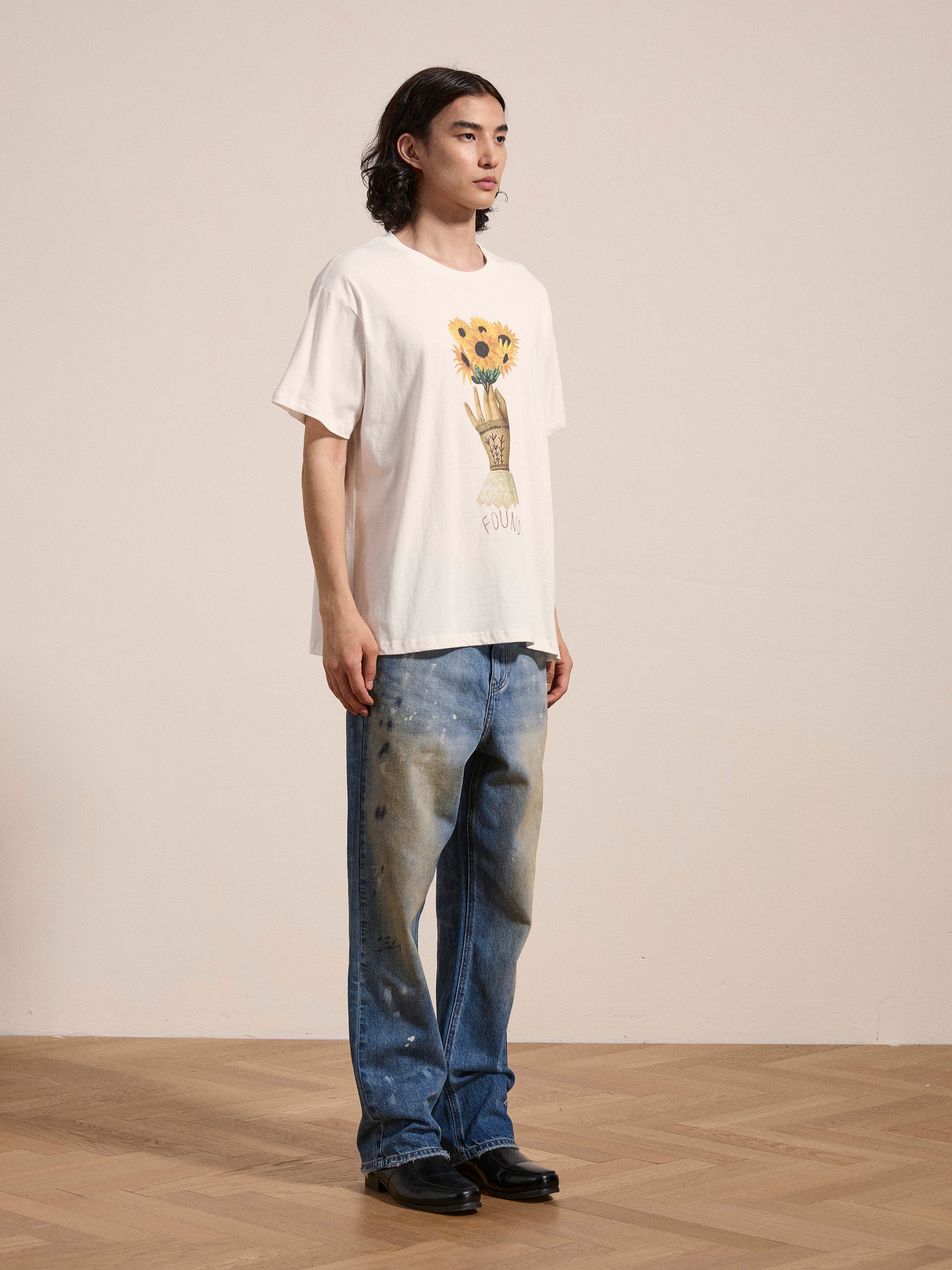 Sunflower Tee | Modern Menswear by yycbvcnbmmnbm