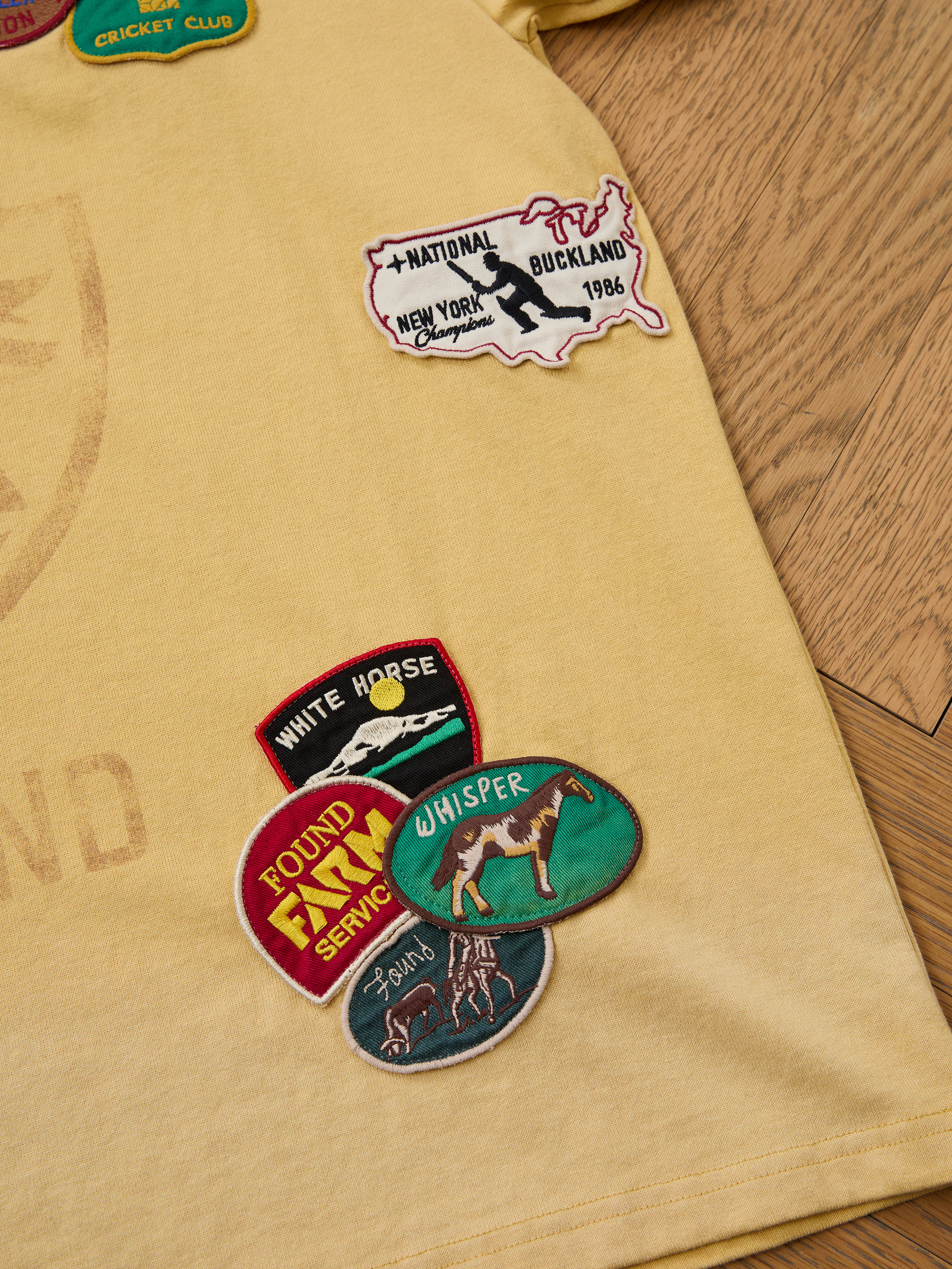 Patchwork Camp Tee | Modern Menswear by yycbvcnbmmnbm