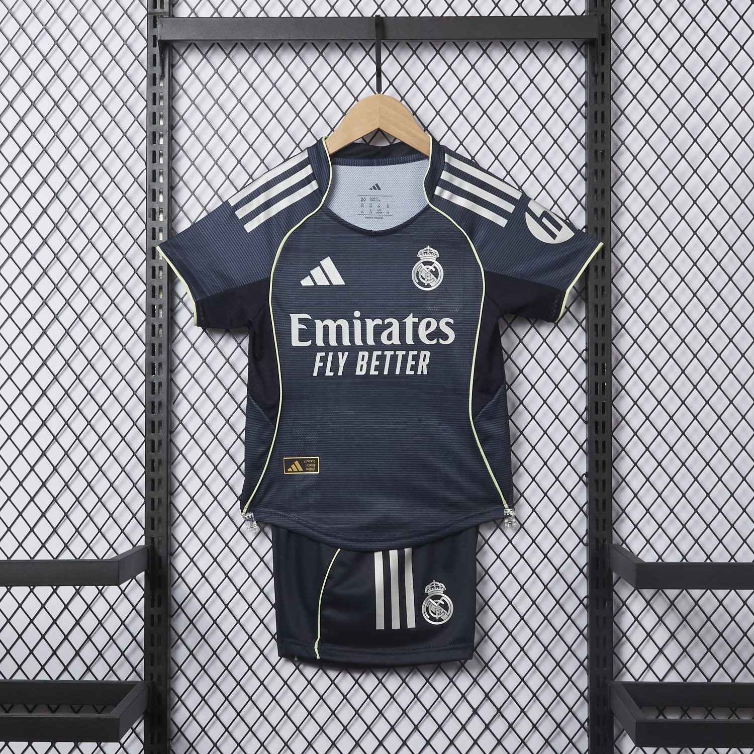 AlphaJersey-Real Madrid 25-26 Away Kids Kit - Player Version