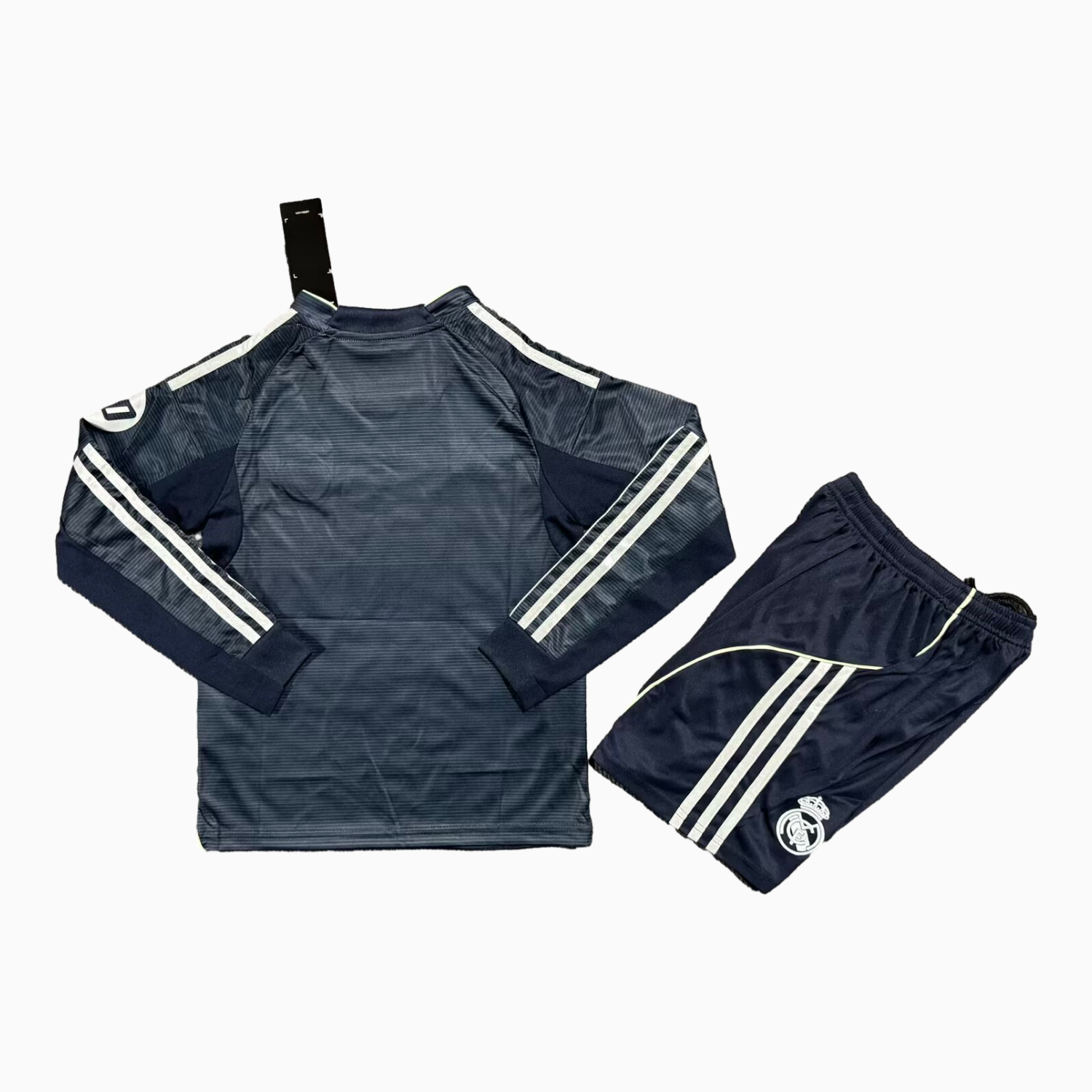 AlphaJersey-Real Madrid 25-26 Away Long Sleeves Kids Kit - Fans Version