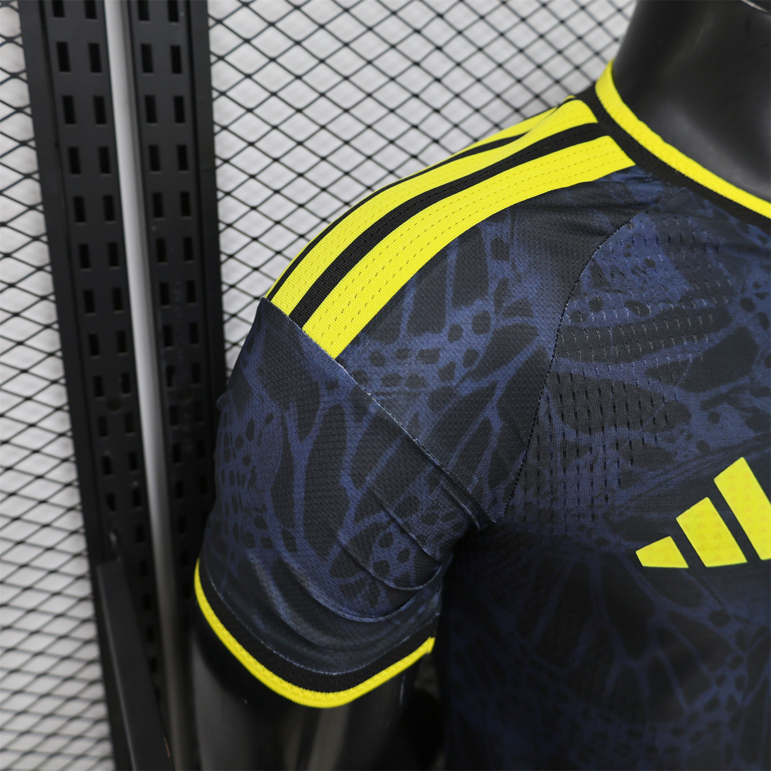 AlphaJersey-Colombia 2026 Grey And Black Special Jersey - Player Version