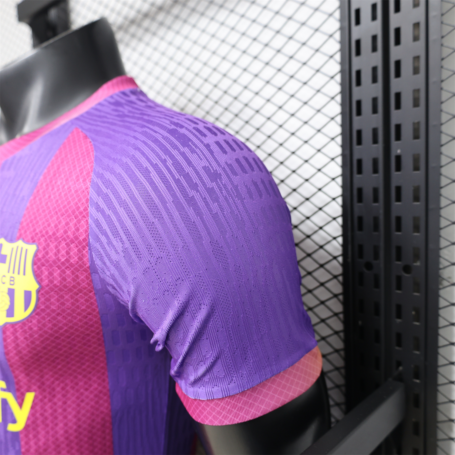 AlphaJersey-Barcelona 25-26 Purple Pink And Yellow Special Jersey - Player Version