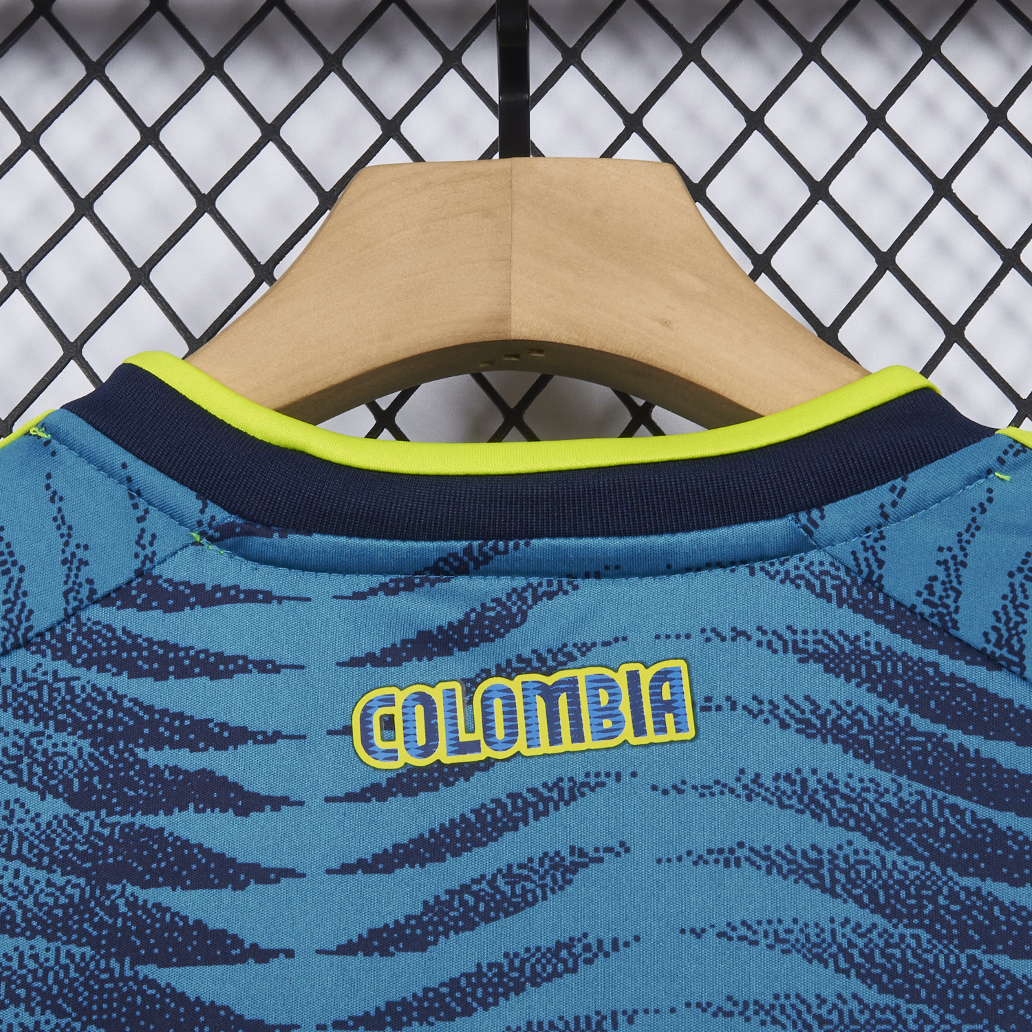 AlphaJersey-Colombia 2026 Away Blue Jersey - Fans Version