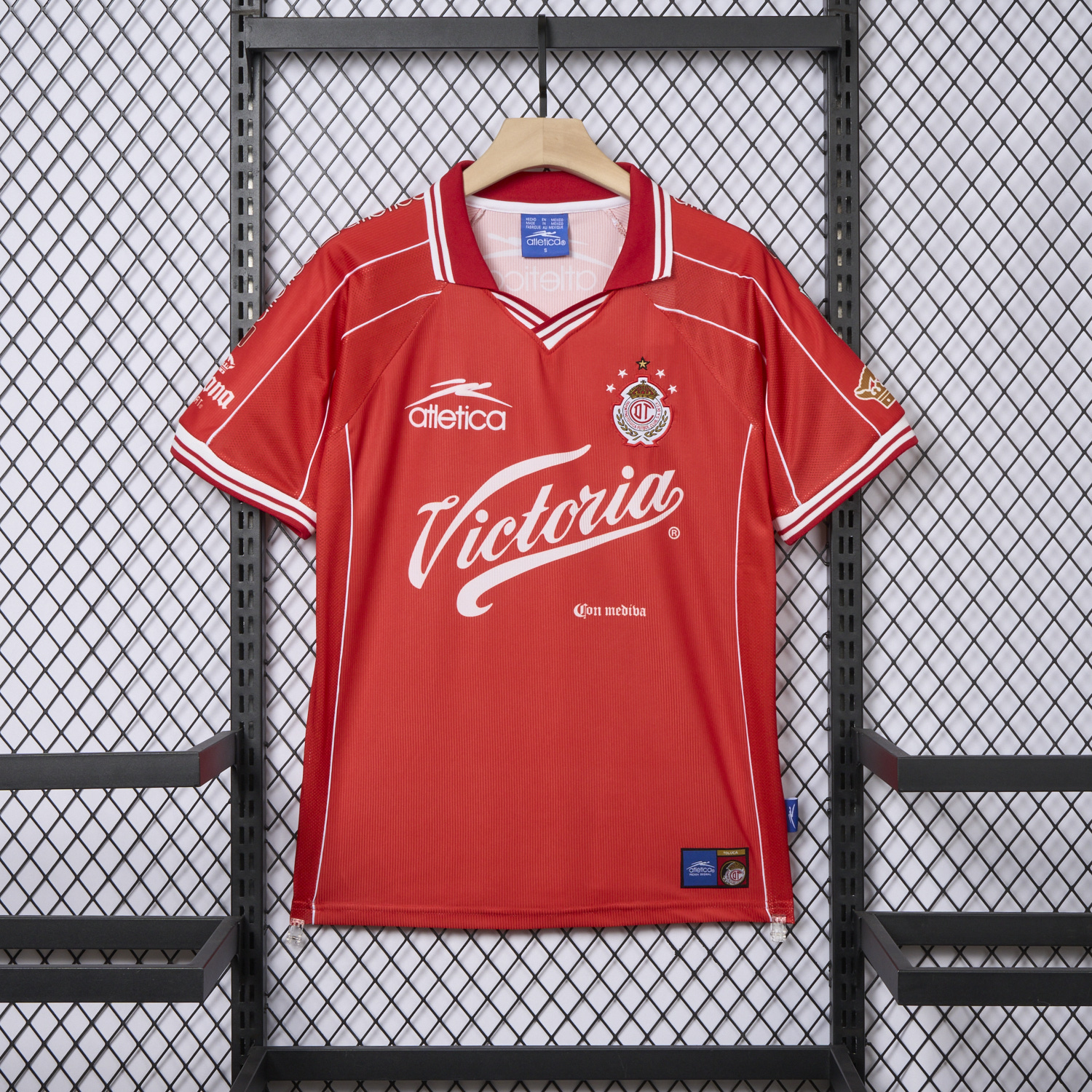 AlphaJersey-Retro Toluca 1999-00 Home Jersey