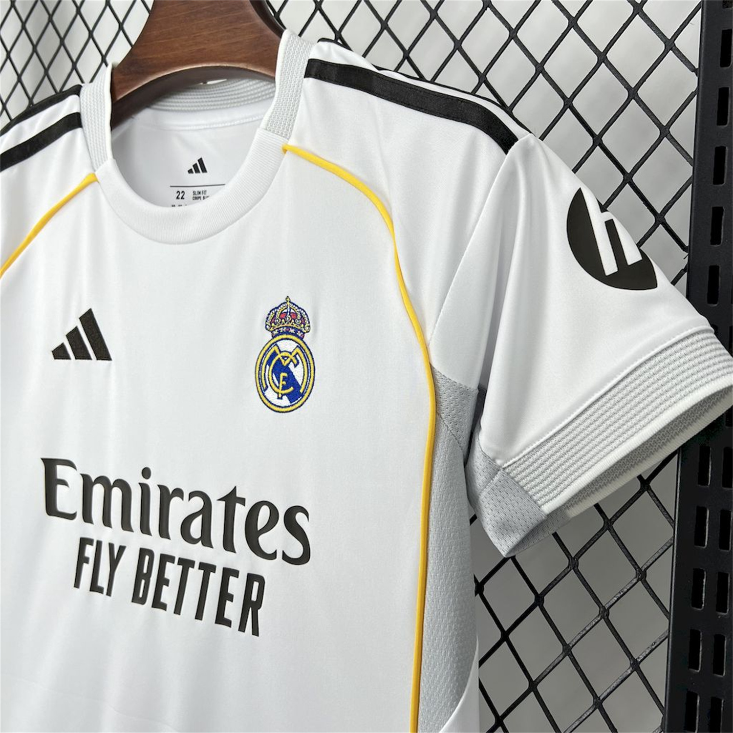 AlphaJersey-Real Madrid 25-26 Home White Kids Kit - Fans Version