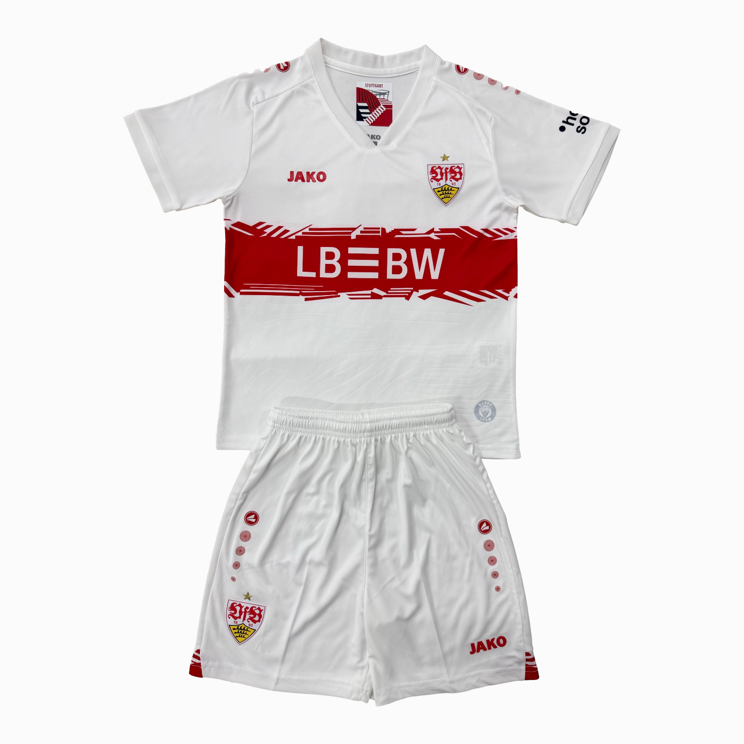 AlphaJersey-Stuttgart 25-26 Home Men's Adult Jersey Set - Fans Version
