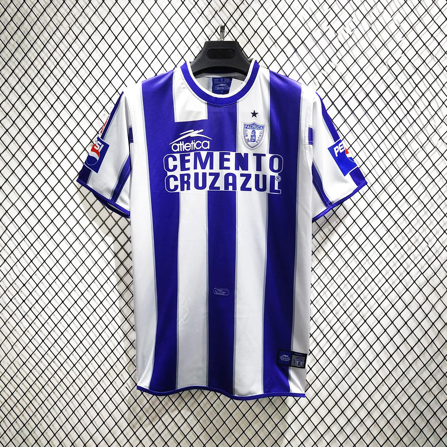 AlphaJersey-Retro Pachuca 2001-02 Home Jersey