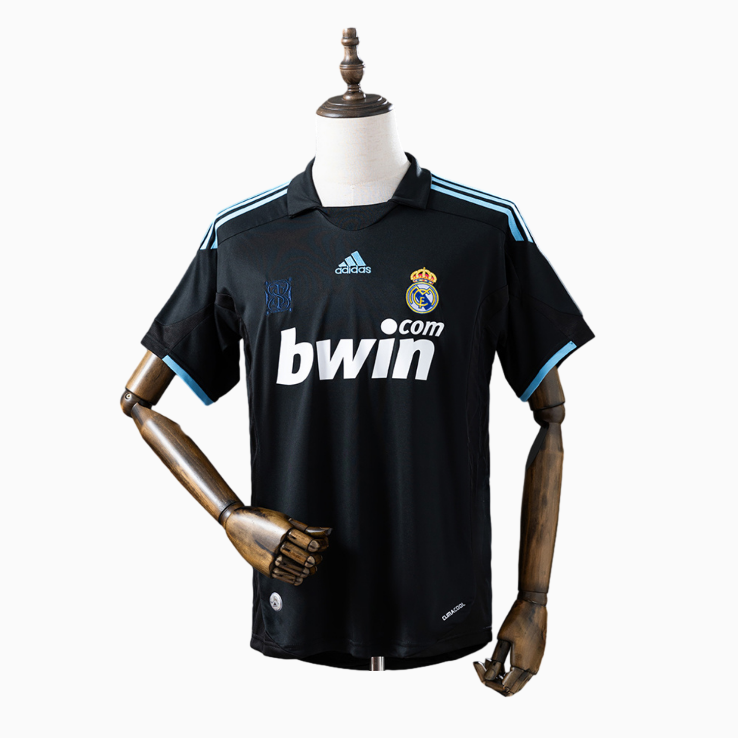 AJ-AlphaJersey-Retro Real Madrid 09-10 Away Stadium Jersey