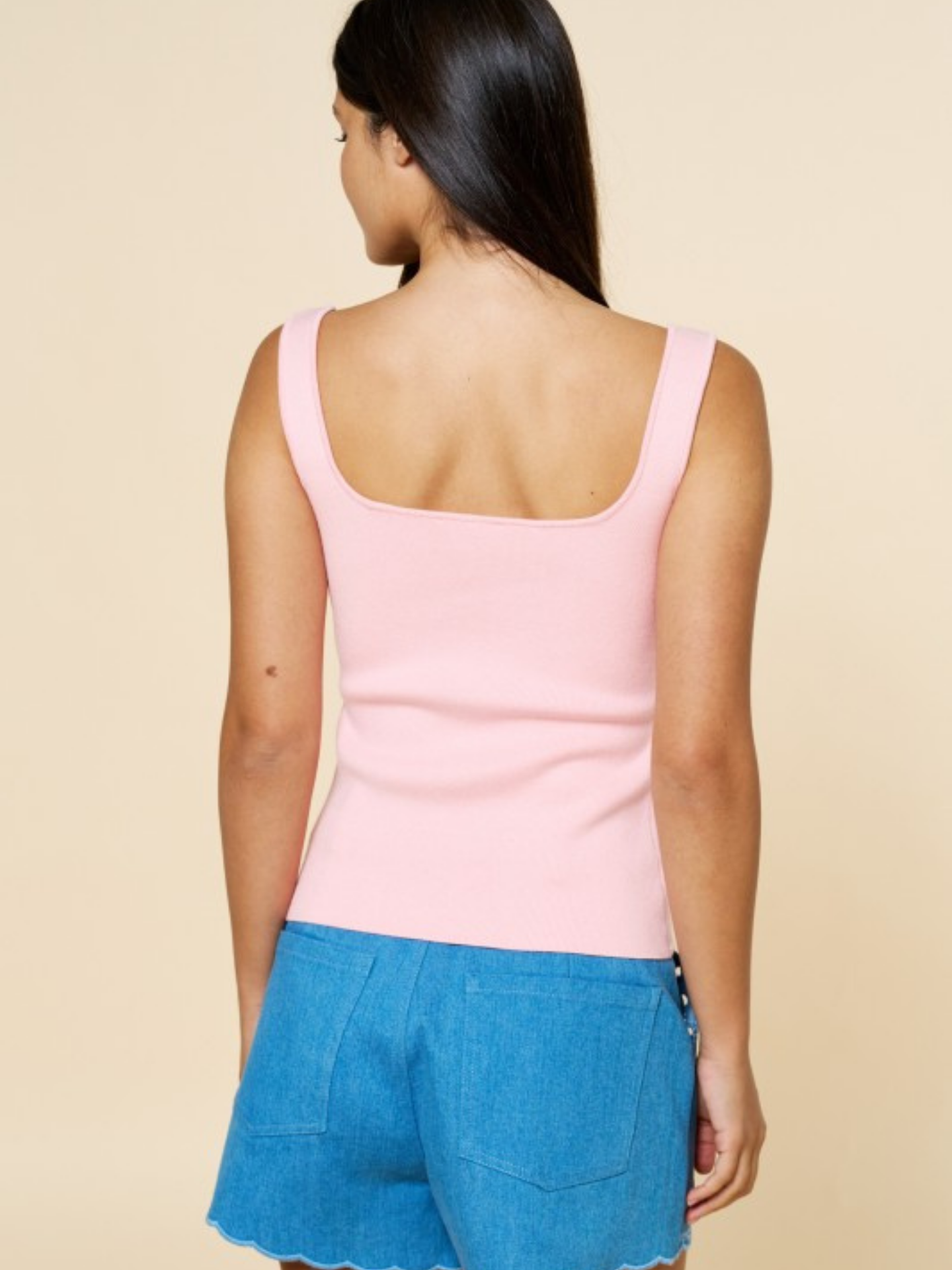 Peonies Vest Top | Elegant Women's Fashion by coolavocek