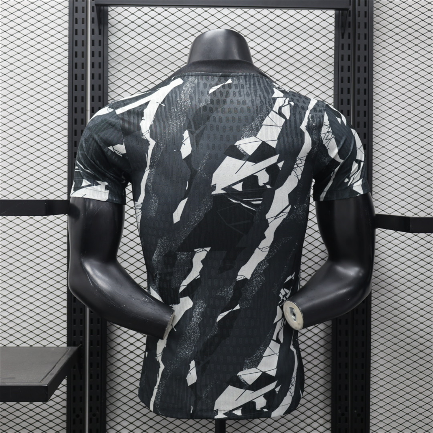 AlphaJersey-Al Ittihad Jeddah United 25-26 Black Pre-Match Jersey - Player Version
