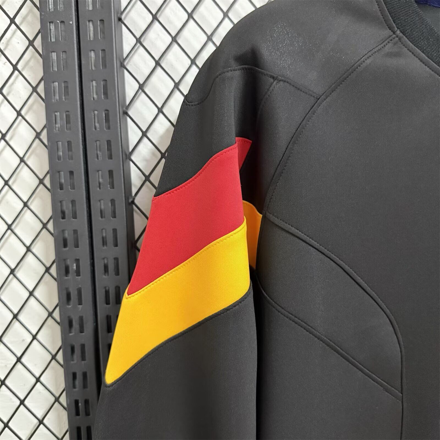 AlphaJersey-Germany 2026 Retro Style Black Unisex Pullover Hoodie