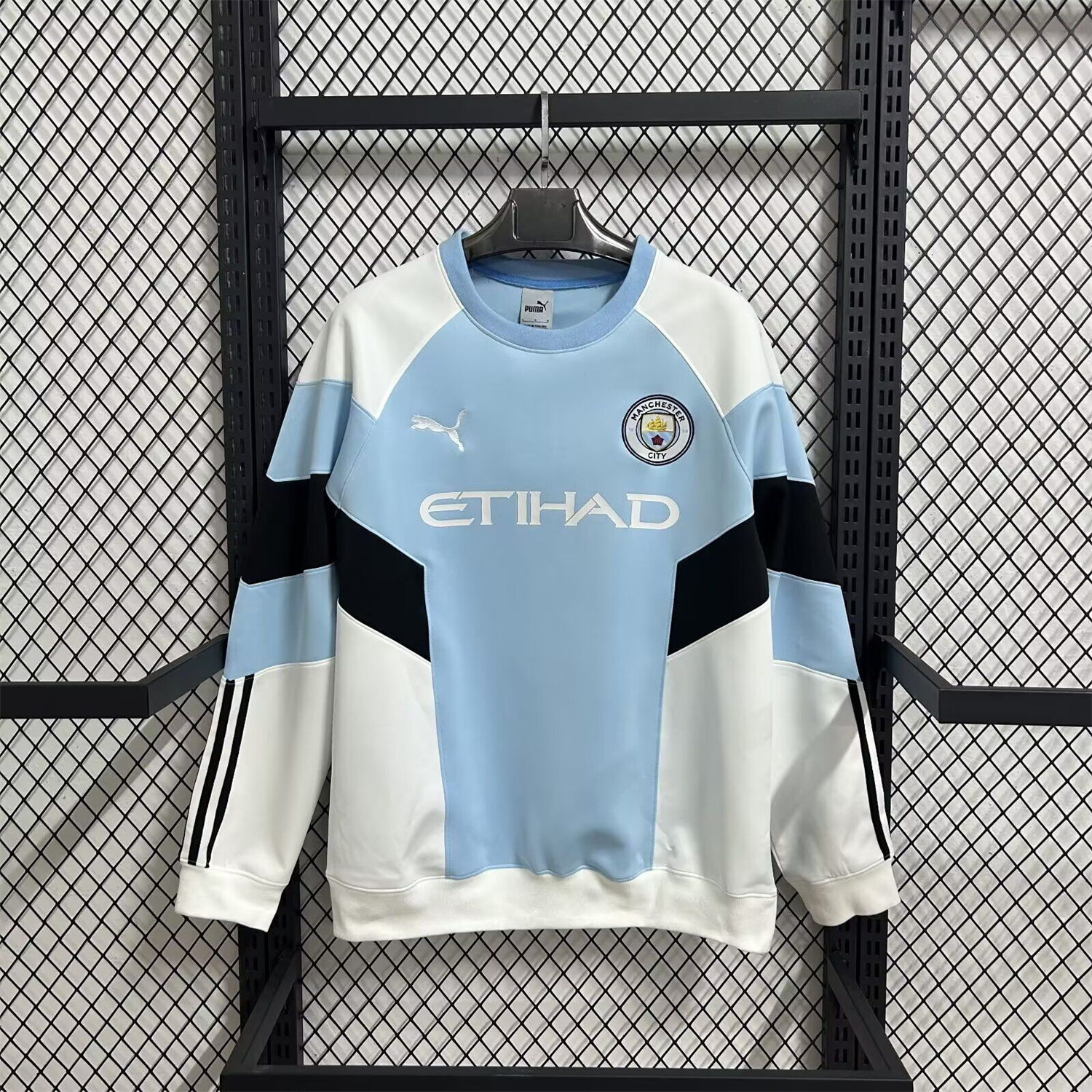 AlphaJersey-Manchester City 25-26 Home Unisex Pullover Hoodie