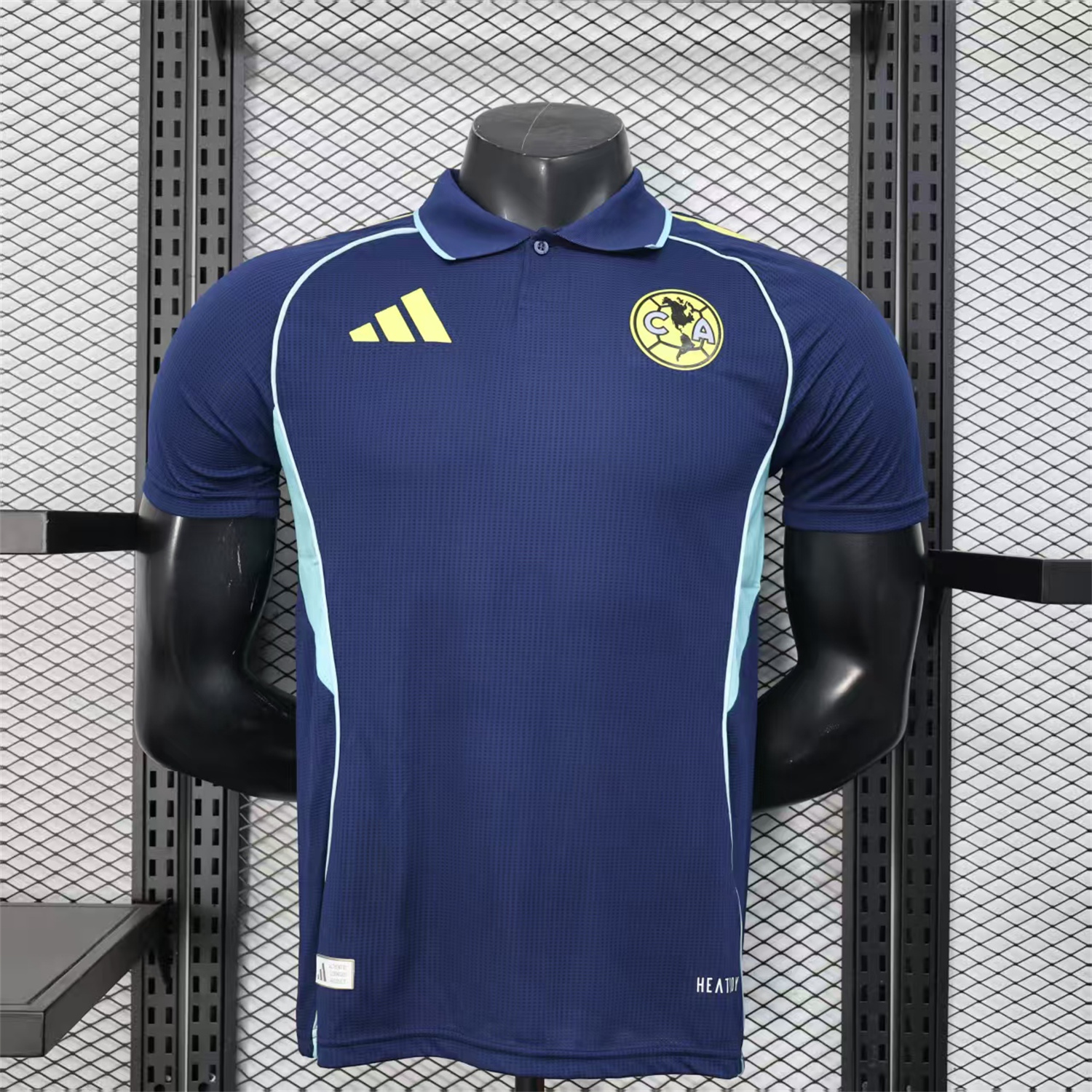 AlphaJersey-Club América 25-26 Navy Blue Travel Training Jersey - Player Version