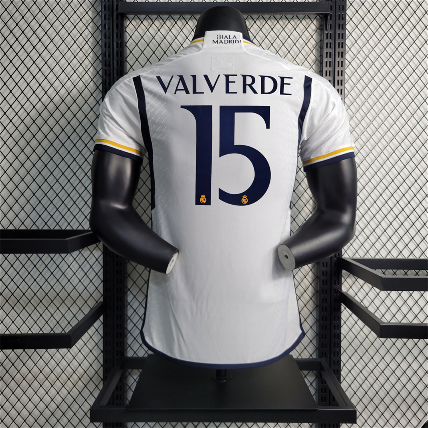AlphaJersey-Retro Real Madrid 2023-24 Home Jersey - Player Version