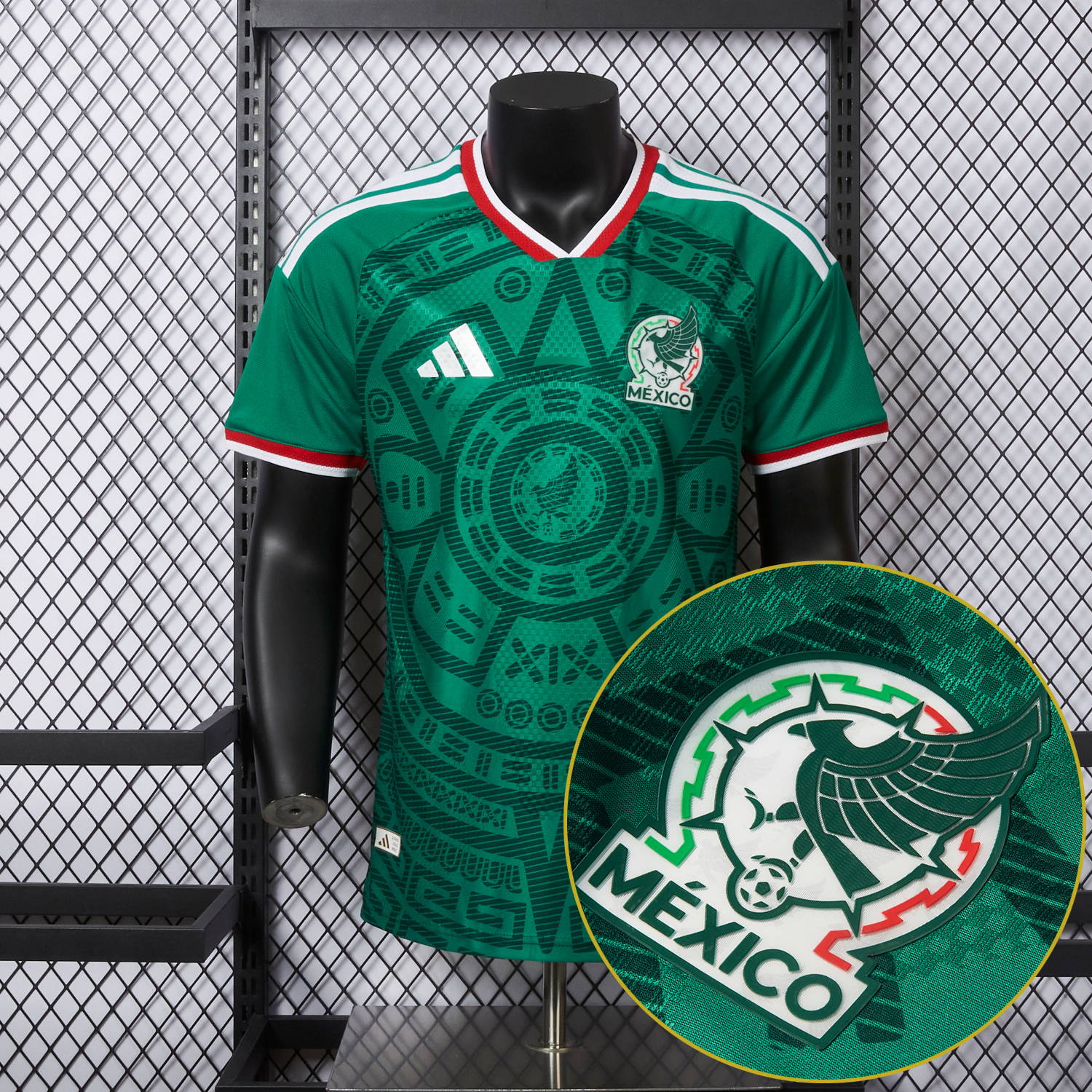 AlphaJersey-Mexico 2026 Home Jersey - Player Version