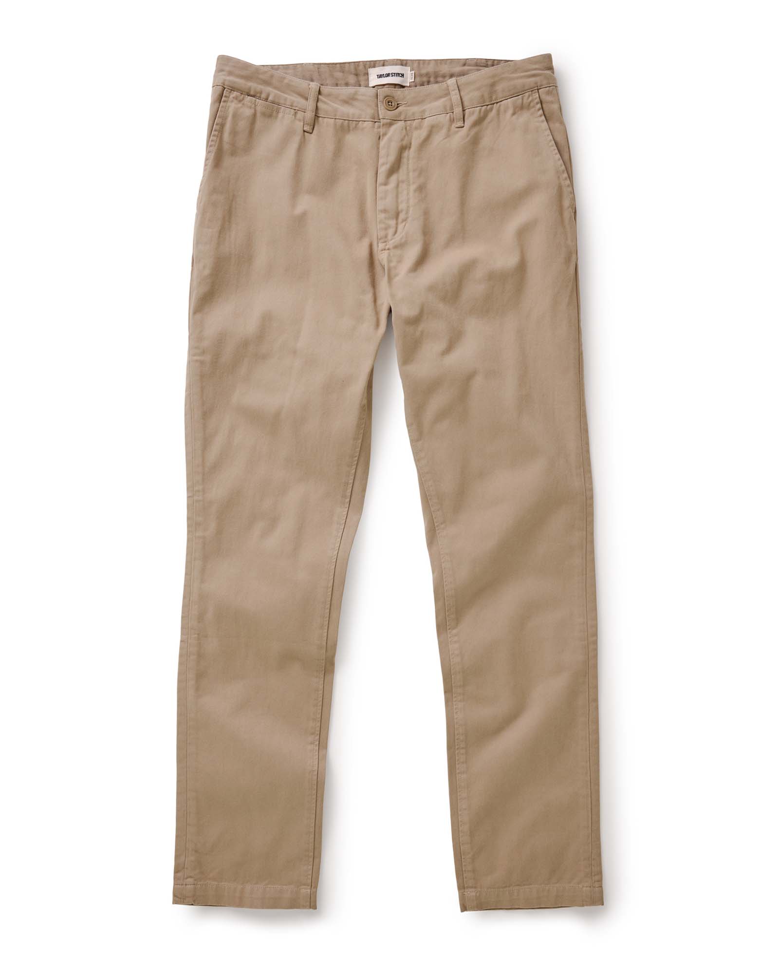 The Slim Foundation Pant in Organic Khaki | Modern Menswear by yycbvcnbmmnbm