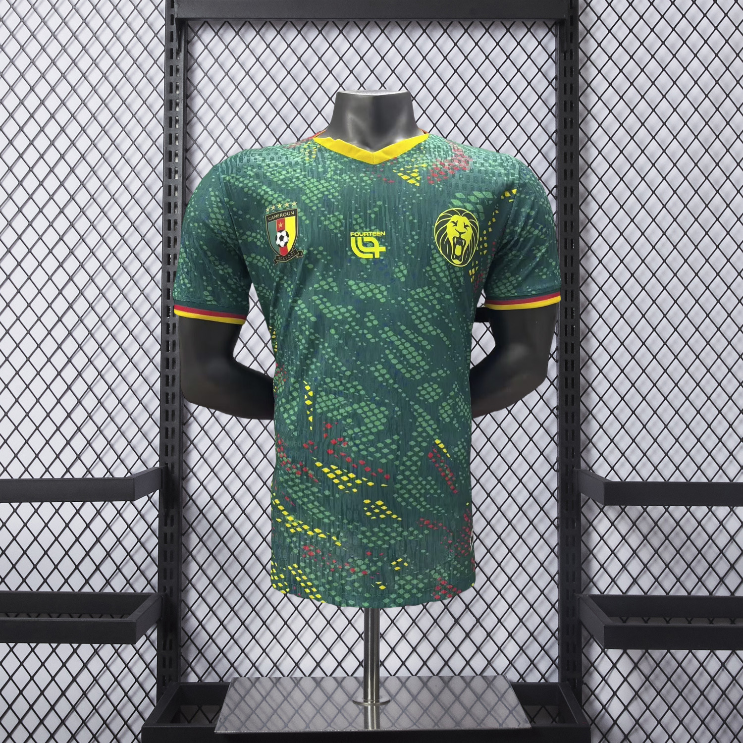 AlphaJersey-Cameroon 2026 Home Green Jersey - Player Version