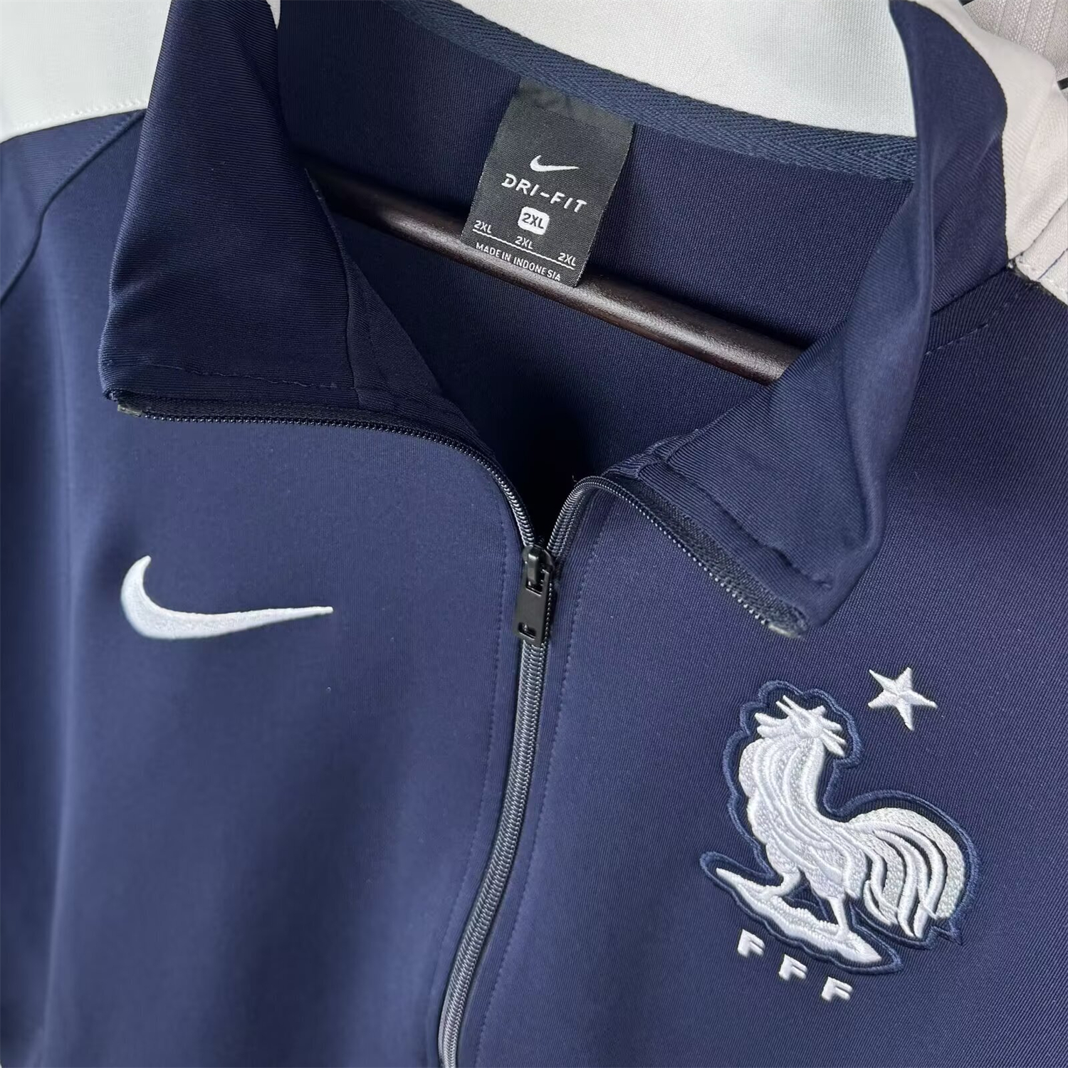 AlphaJersey-Retro France 2014 Home Windbreaker