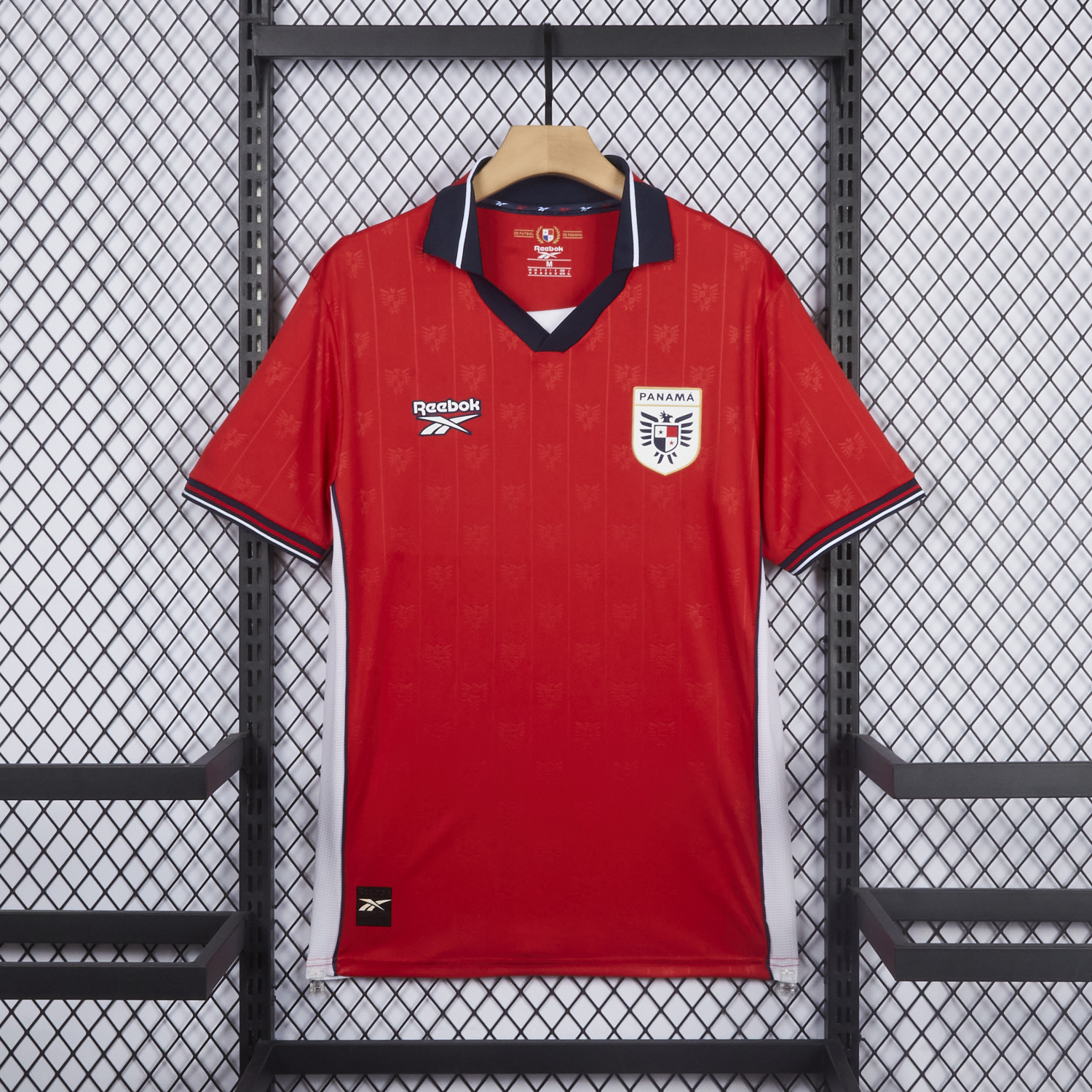 AlphaJersey-Panama 2026 Home Red Jersey - Fans Version