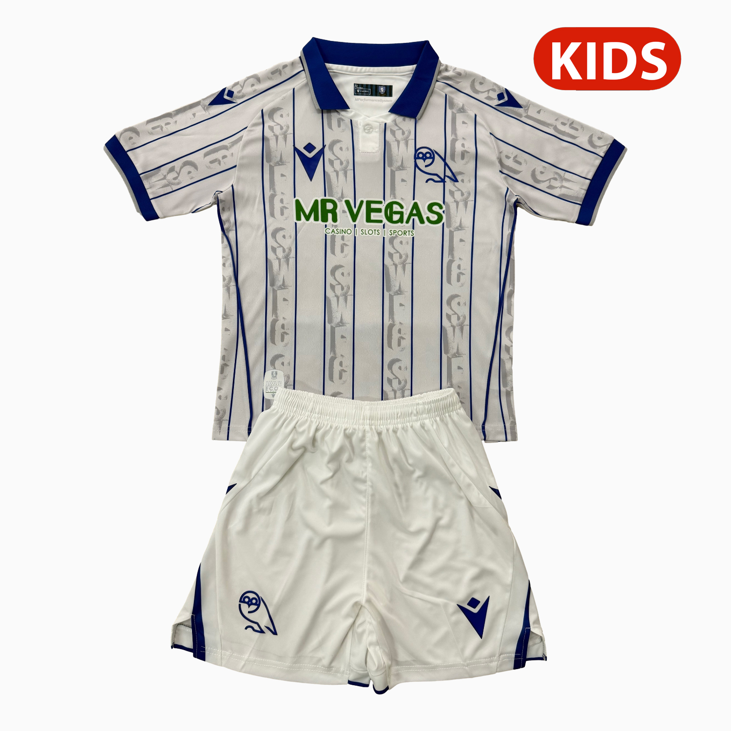 AlphaJersey-Sheffield Wednesday 25-26 Third Kids Kit