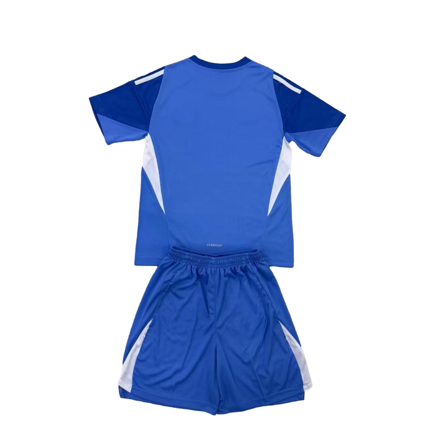 AlphaJersey-Manchester United 2025 Blue Goalkeeper Men's Adult Jersey Set - Fans Version