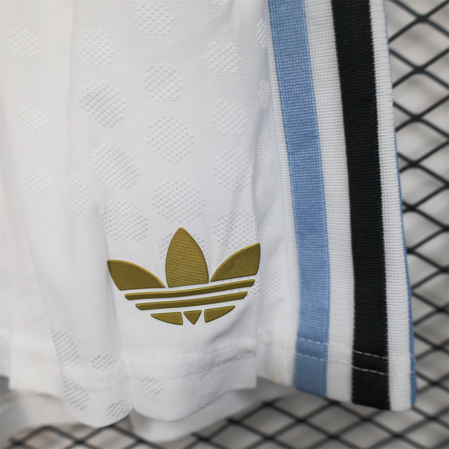 AlphaJersey-Argentina 25-26 White Shorts - Player Version