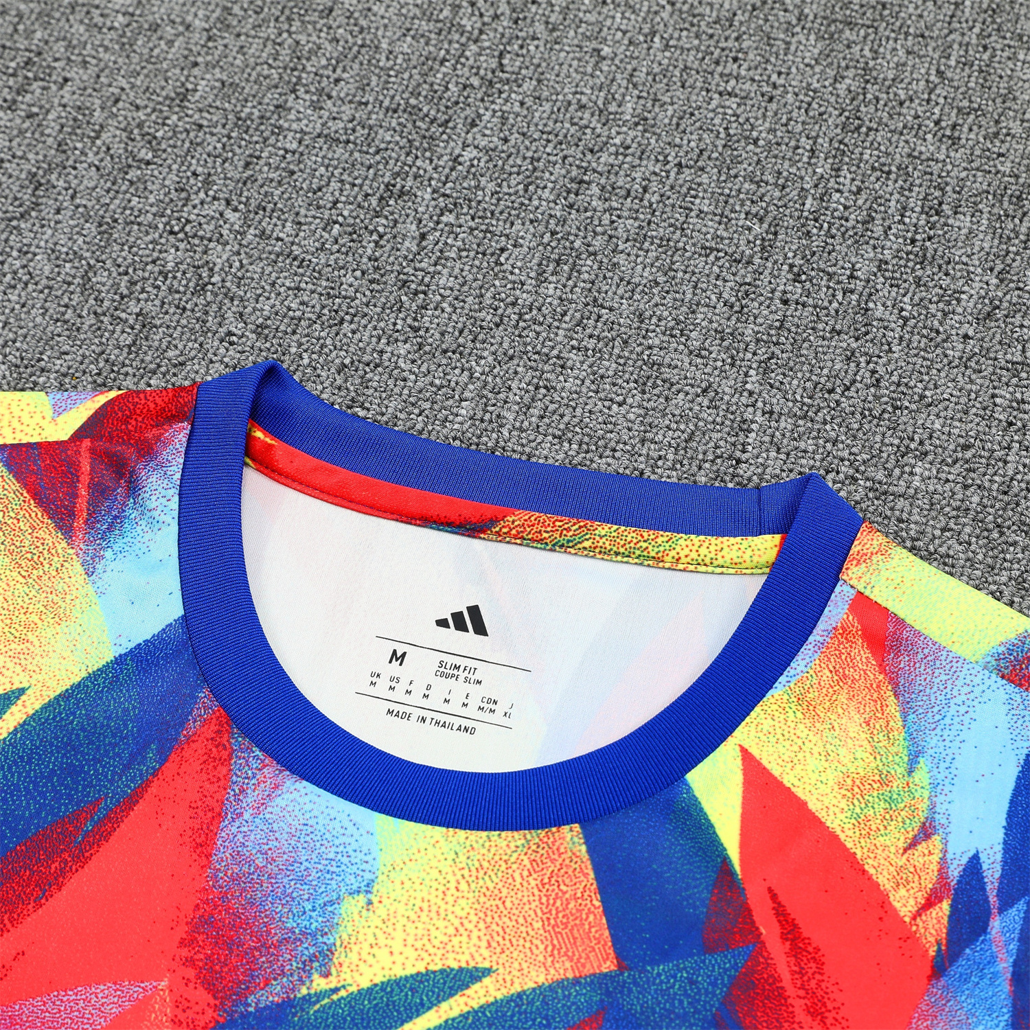 AlphaJersey-Arsenal 25-26 Vest Training Set - Colorful Festival Vest and Black Shorts