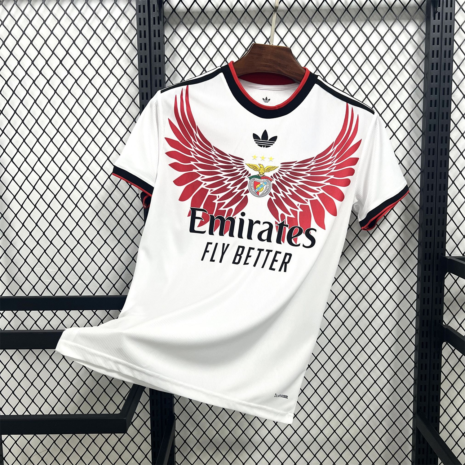 AlphaJersey-Benfica 25-26 Red Wings White Special Jersey - Fans Version