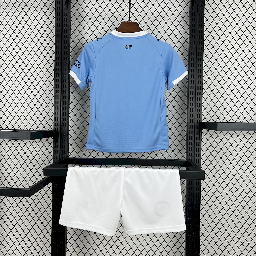 AlphaJersey-Manchester City 25-26 Home Kids Kit