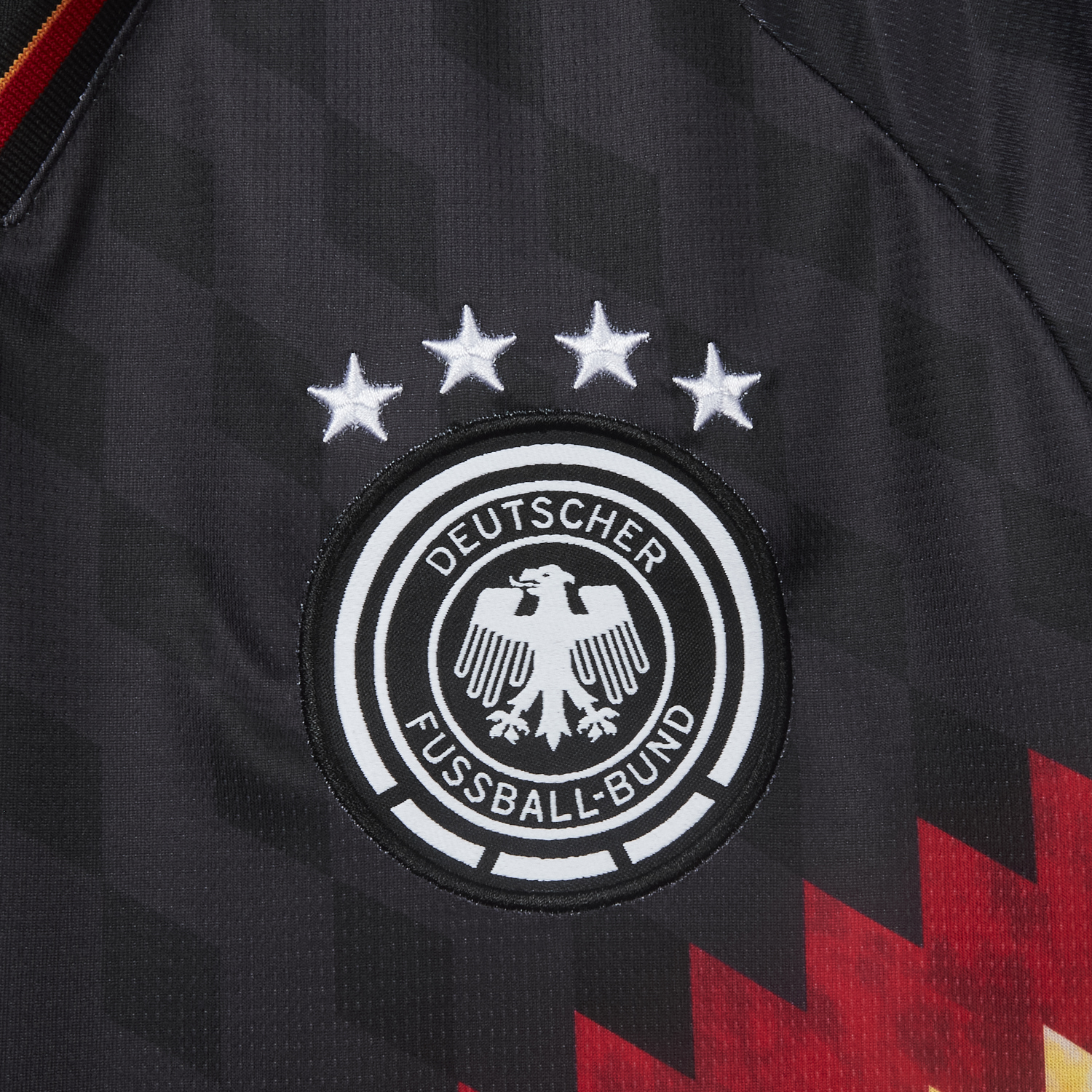 AlphaJersey-Germany 2026 Black V-Shaped Design Special Jersey - Fans Version