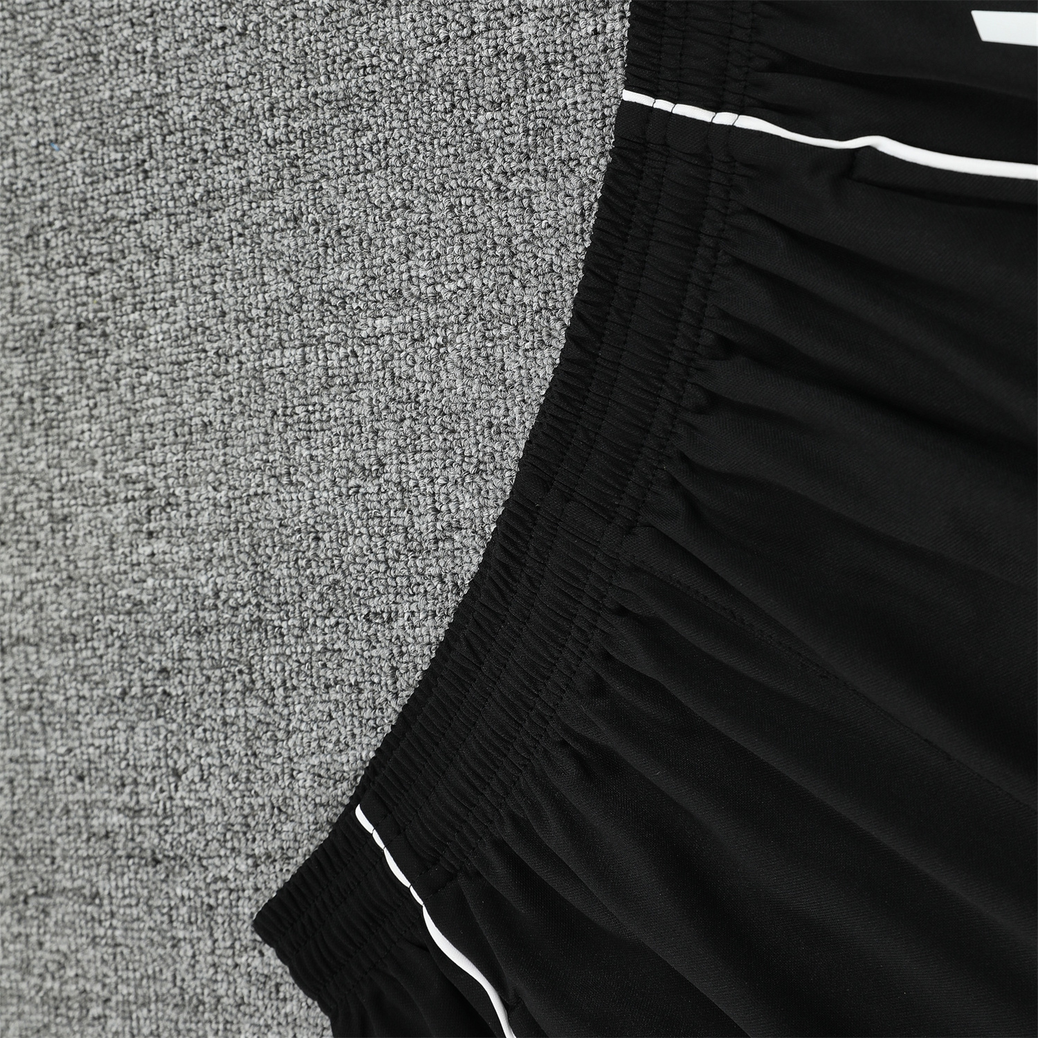 AlphaJersey-Real Madrid 25-26 Short-Sleeve Training Set - Blue Purple Curve Pattern Top & Black Shorts
