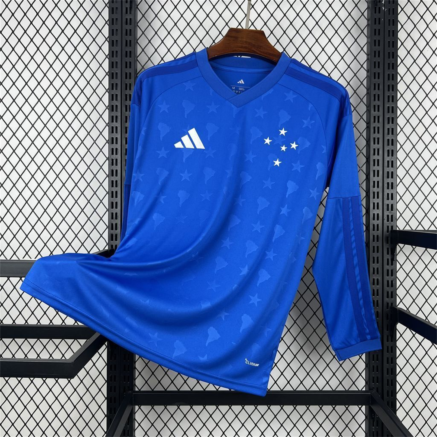 AlphaJersey-Cruzeiro 26-27 Home Unsponsored Long Sleeves Jersey - Fans Version